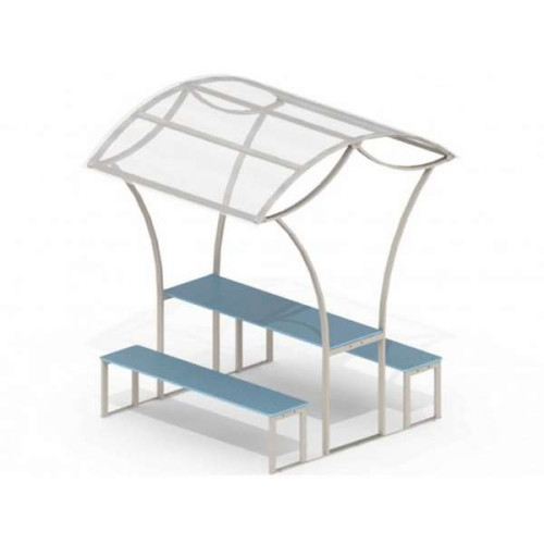 Парковый Столик с прозрачной крышей на площадку или в парк Парковый Столик с прозрачной крышей на площадку или в парк