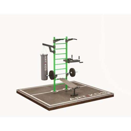 Вуличний спортивний комплекс Х-13 висота 250см мультифункціональний