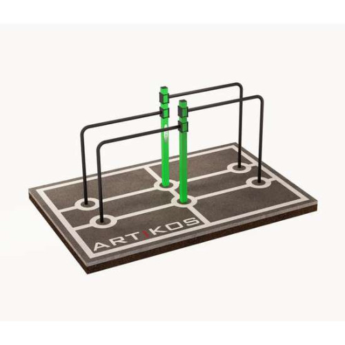 Бруси вуличні різновисокі S-2 – спортивне обладнання