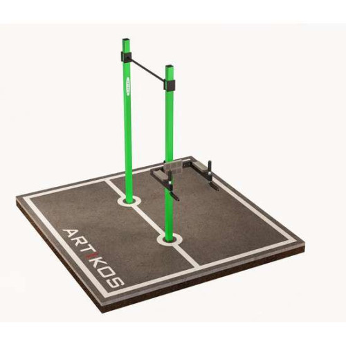 Турнік вуличний із брусами S-5 – спортивне обладнання