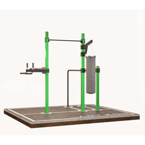 Турнік вуличний з брусами S-6 