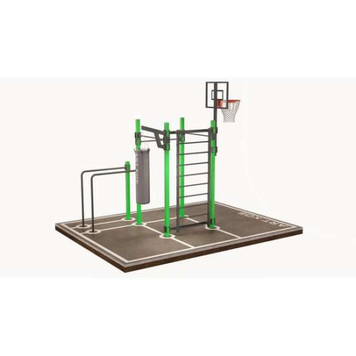 Вуличний спортивний комплекс XL-3-1 на шкільний спортивний майданчик