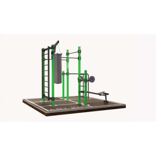 Вуличний спортивний комплекс XL-3-2 – спортивне обладнання і тренажери