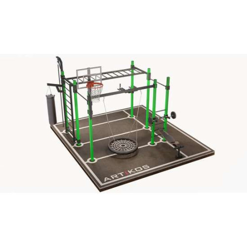 Вуличний спортивний комплекс XXL-3-1 – спортивне обладнання і тренажери