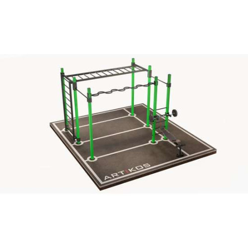 Вуличний спортивний комплекс XXL-3-2 – спортивне обладнання і тренажери