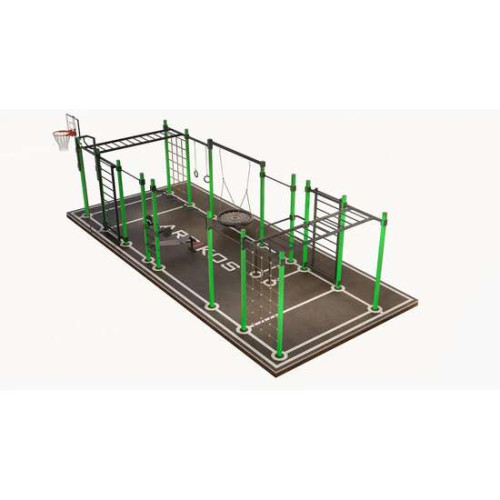 Вуличний спортивний комплекс XXL-5-1 – спортивне обладнання воркаут