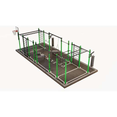 Вуличний спортивний комплекс XXL-5-2 – спортивне обладнання на майданчик