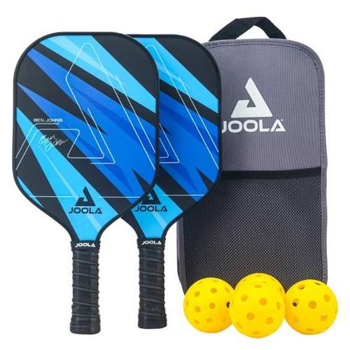 Набор для игры в пикболбол Joola Ben Johns Blue 2 ракетки и 4 мяча
