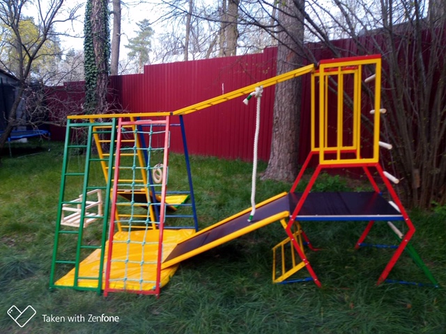 що купити на дачу дитячий ігровий комплекс для вулиці і дому Забава